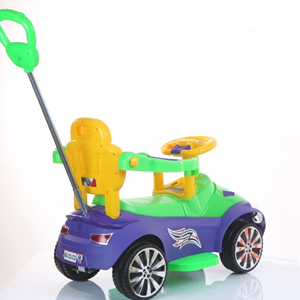 ماشین کودک بی بی ماک طرح آلفا رومئو آبی-سبز مدل ZV-10 -اسباب بازی